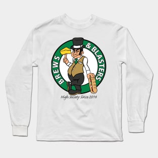 Brews and Blasters Basketball Long Sleeve T-Shirt